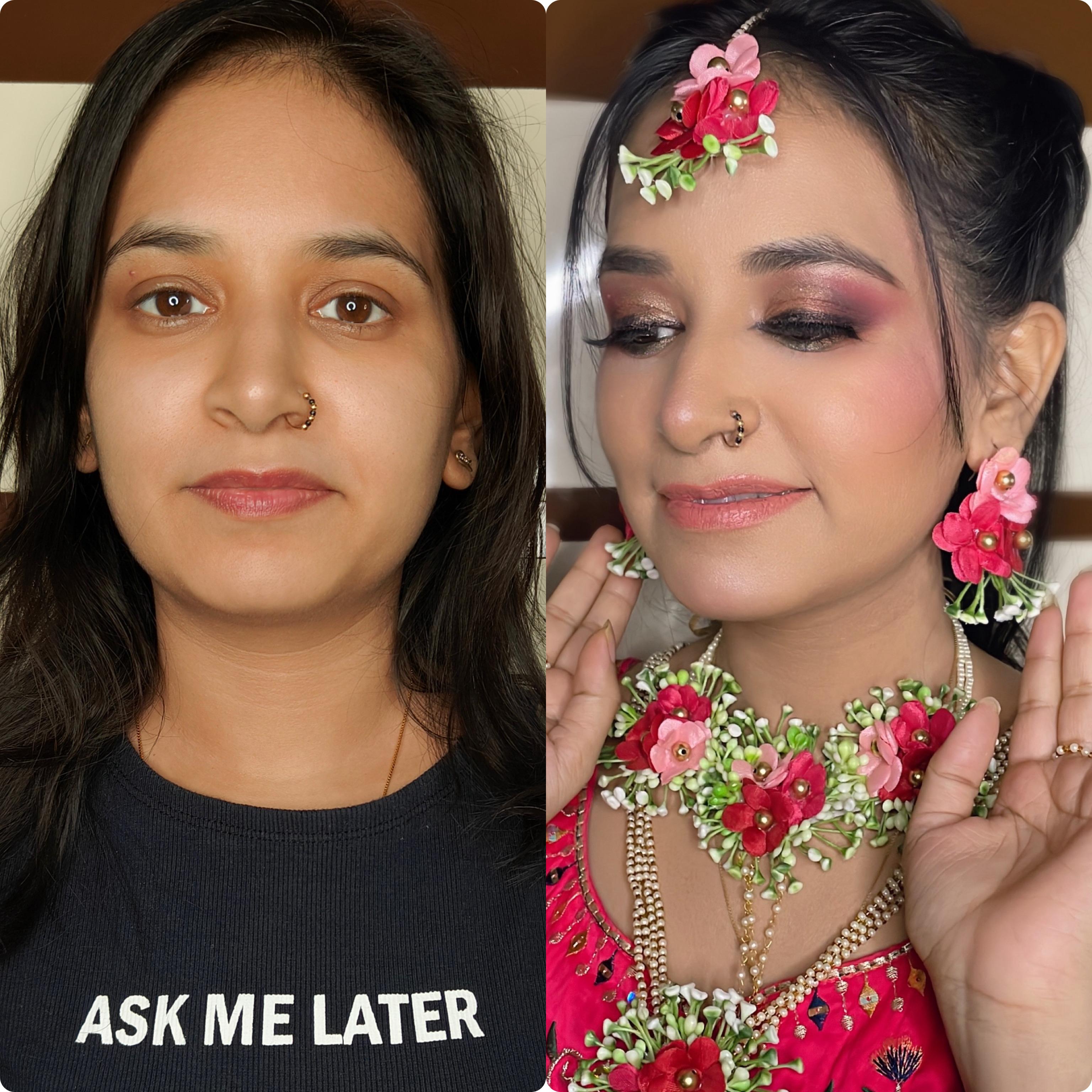 Haldi/Mehndi Makeup